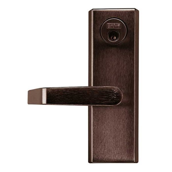 Marks Usa Exit Device Trim Leverset, Storeroom, Dark Bronze MESC600F-10B